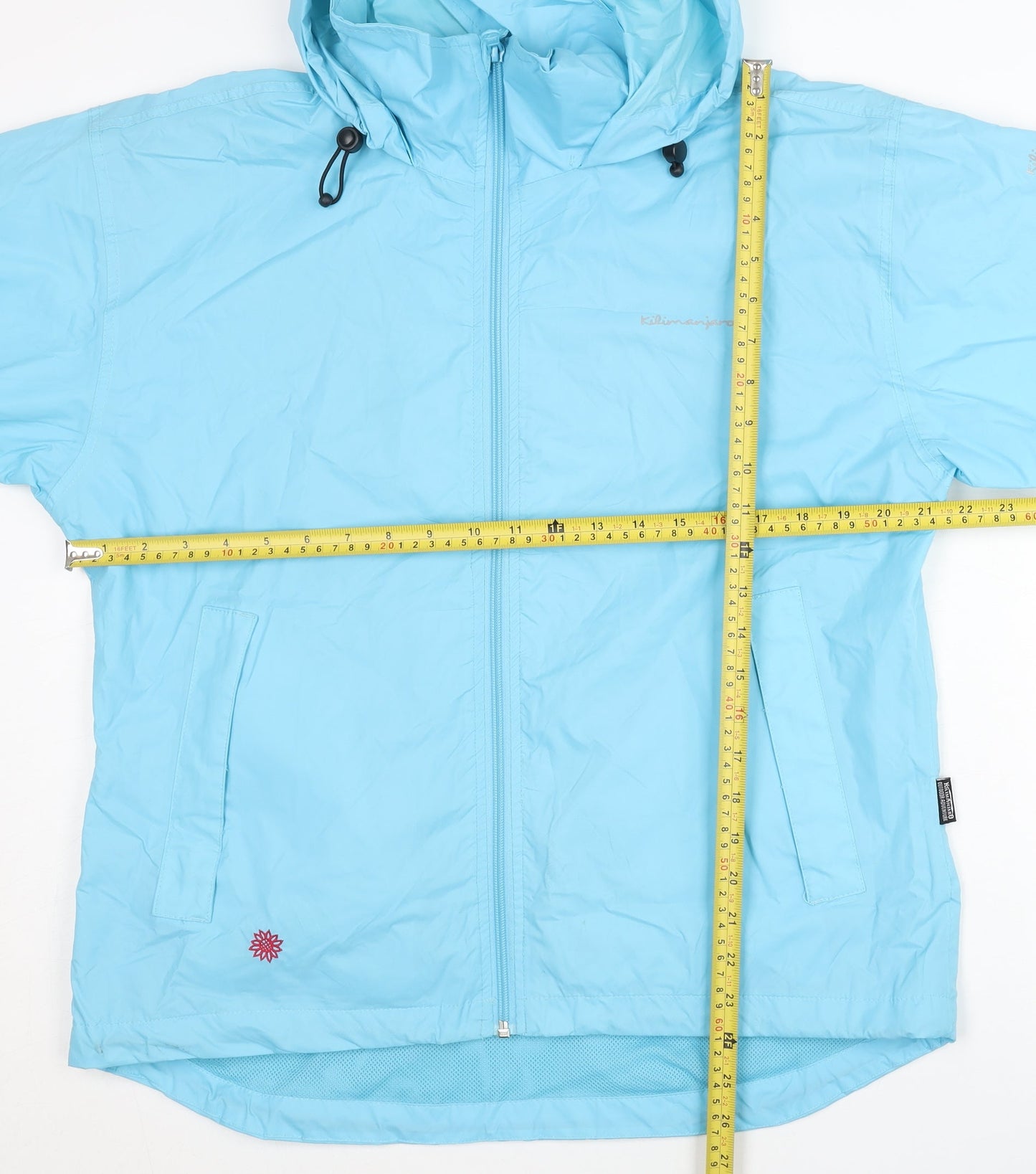 Kilimanjaro Women’s Blue Windbreaker Jacket Hooded M