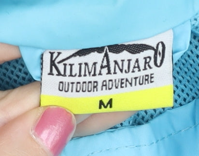 Kilimanjaro Women’s Blue Windbreaker Jacket Hooded M