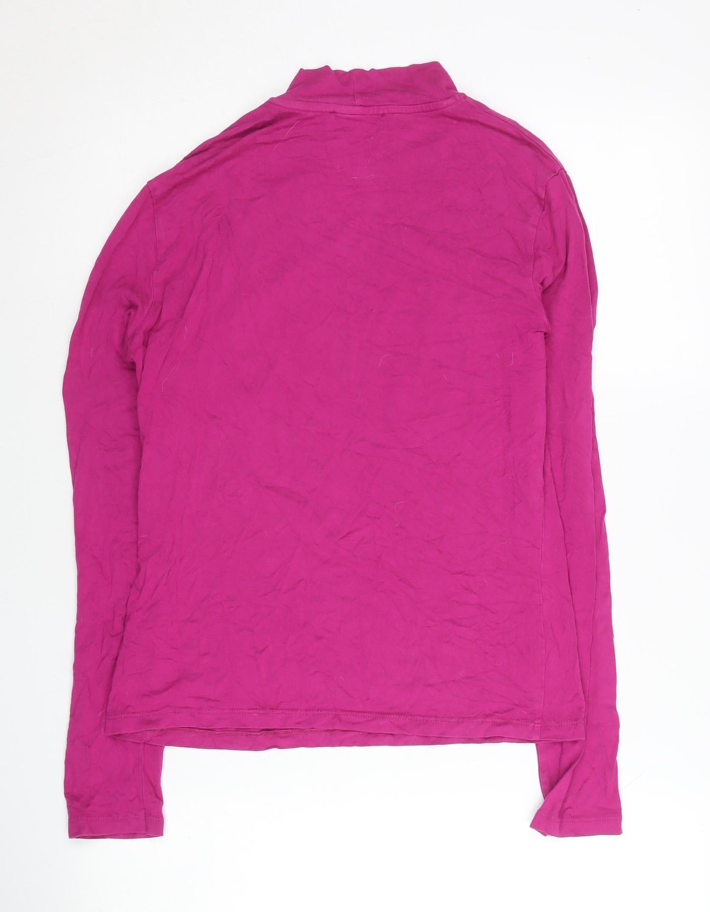 Womens UK Size M Warehouse Pink Basic T-Shirt