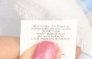 Missguided Women Blue Check Mini Skirt Size 8 Pencil Style