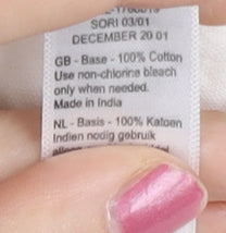 Accessorize Women’s White Cotton Kaftan Midi Dress XS UK 6