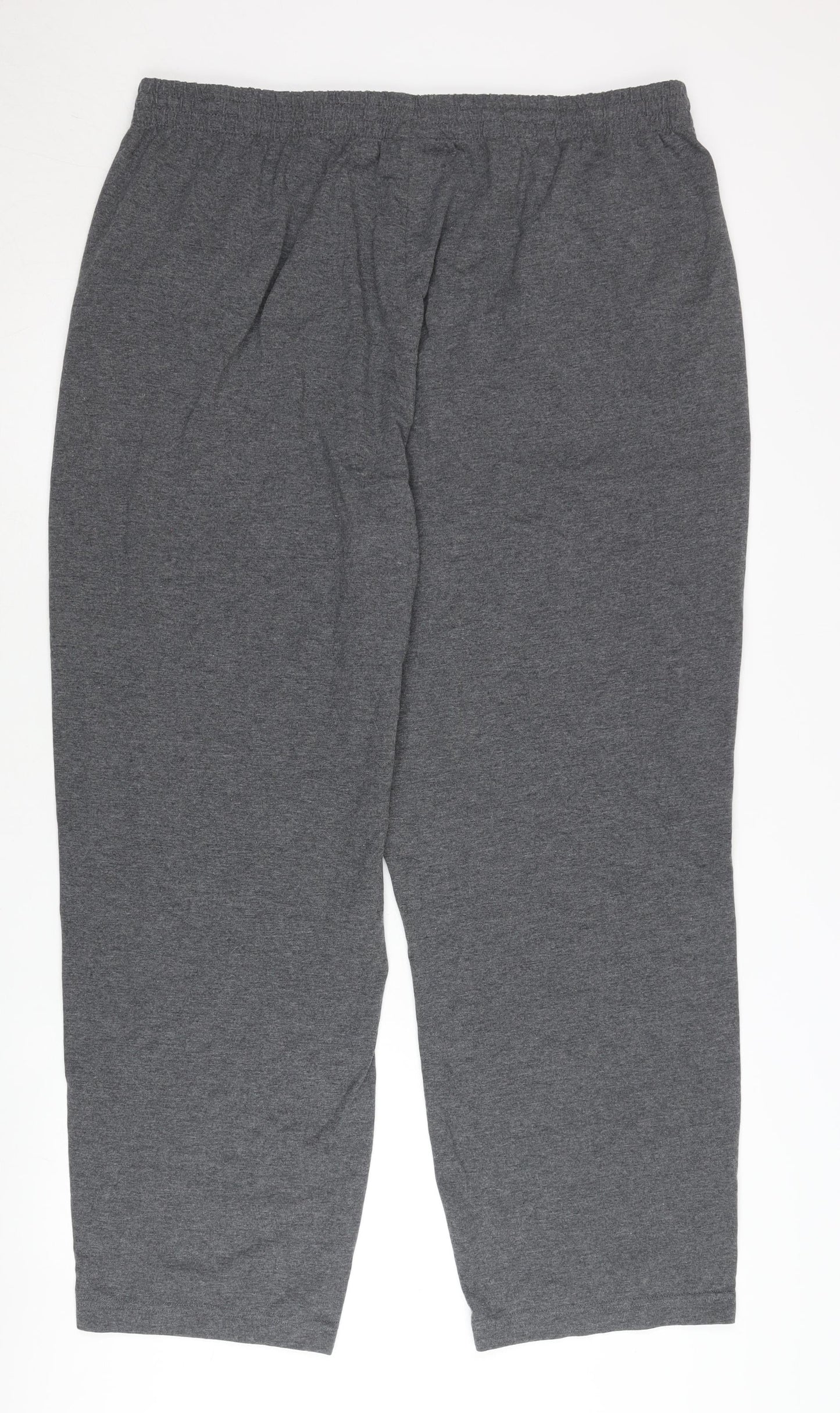 Slazenger Men’s Grey 3XL Sweatpants Regular Fit Elastic Waist