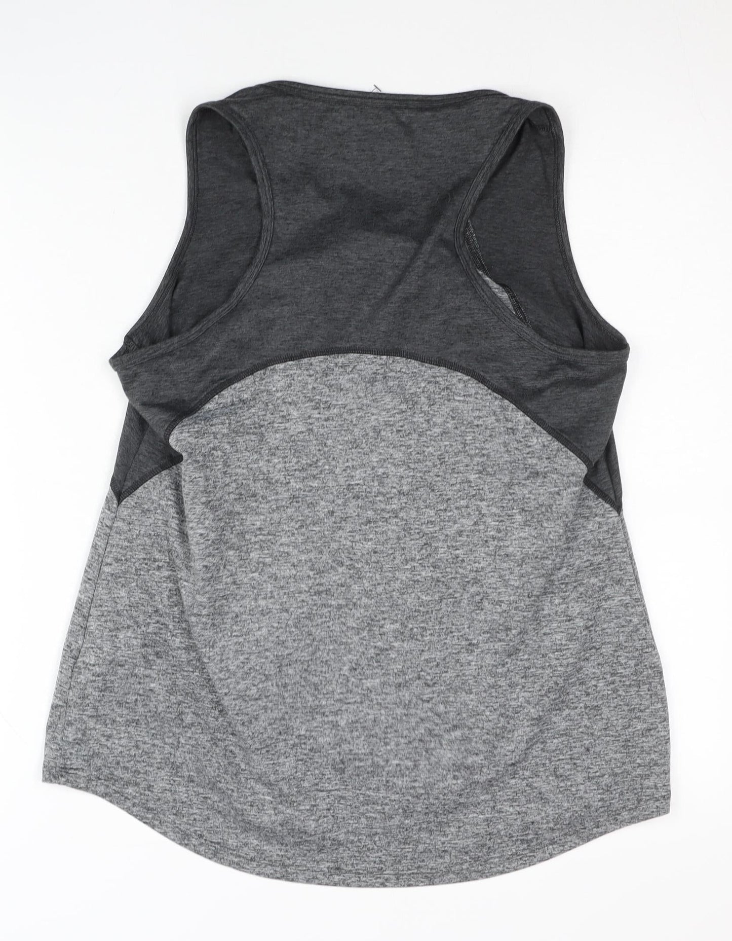Marks and Spencer Womens Grey Size 16 Tank Top Activewear Sports Gym