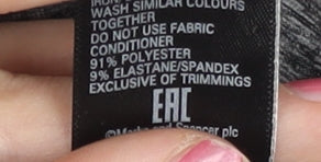 Marks and Spencer Womens Grey Size 16 Tank Top Activewear Sports Gym