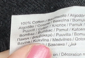 Jack & Jones Mens Grey XL Crew Neck Cotton Pullover Jumper