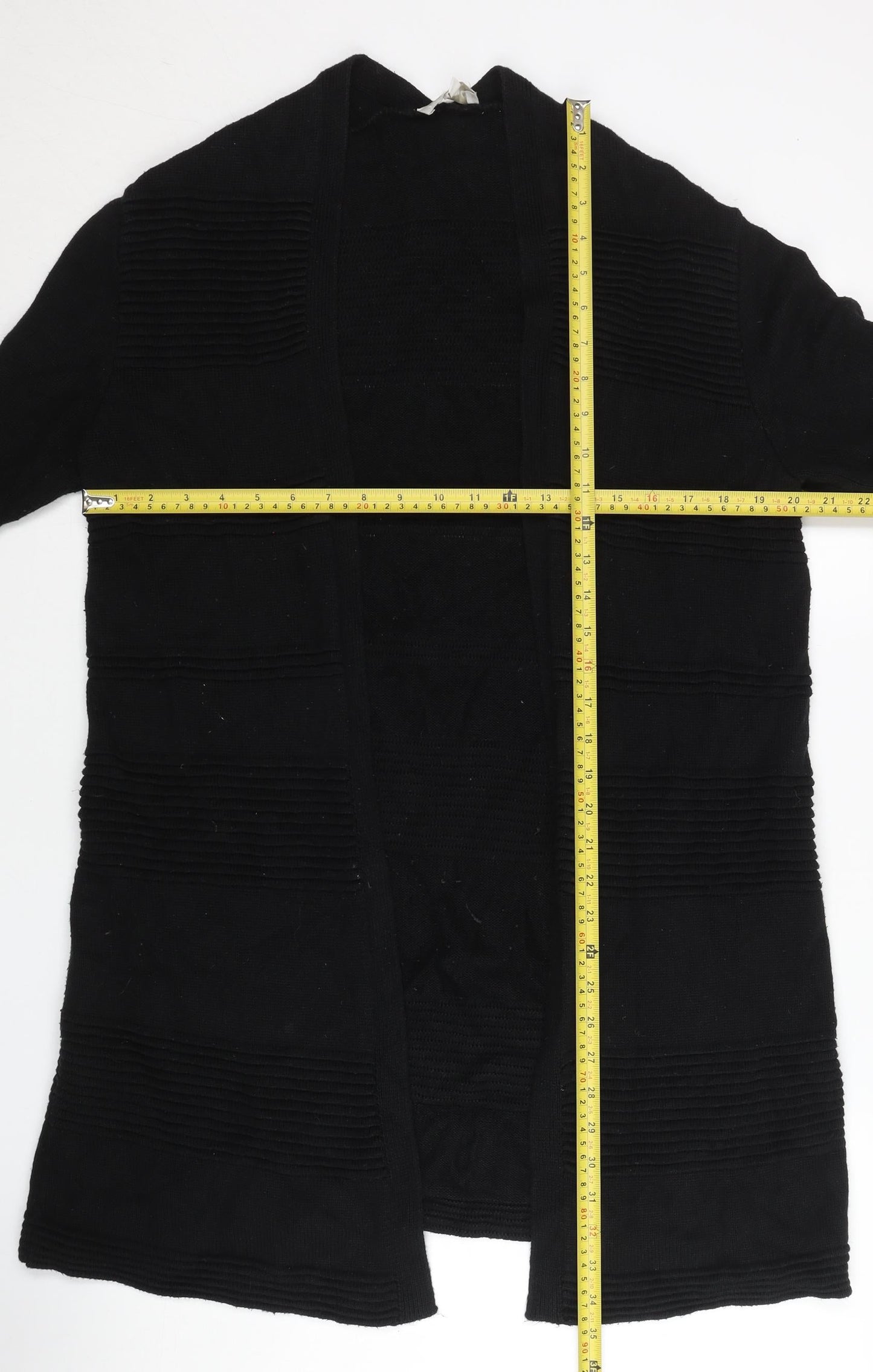 Womens UK Size M Monsoon Black Cardigan Jumper
