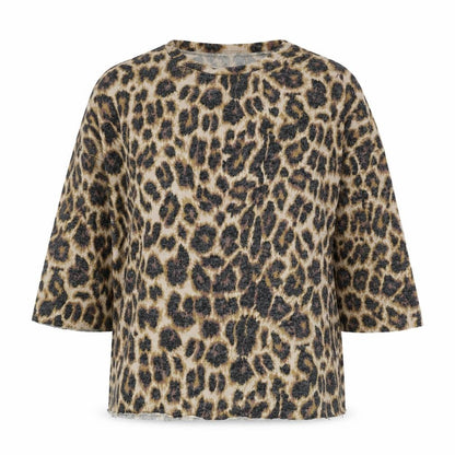 Womens UK Size 12 Zara Brown Pullover Jumper