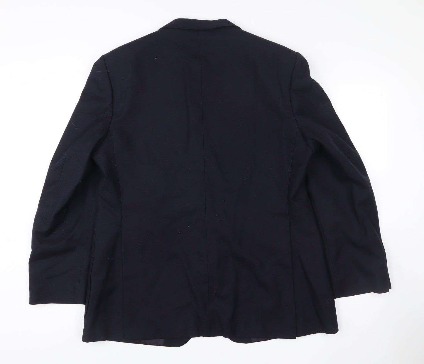 Marks and Spencer St Michael Men’s Blue Wool Blazer 43 Short Classic