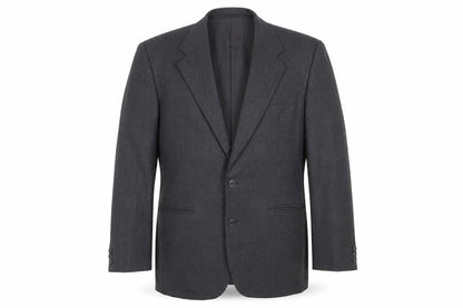 Chatsworth Men’s Grey Wool Blazer Jacket Size 40R Single Breasted