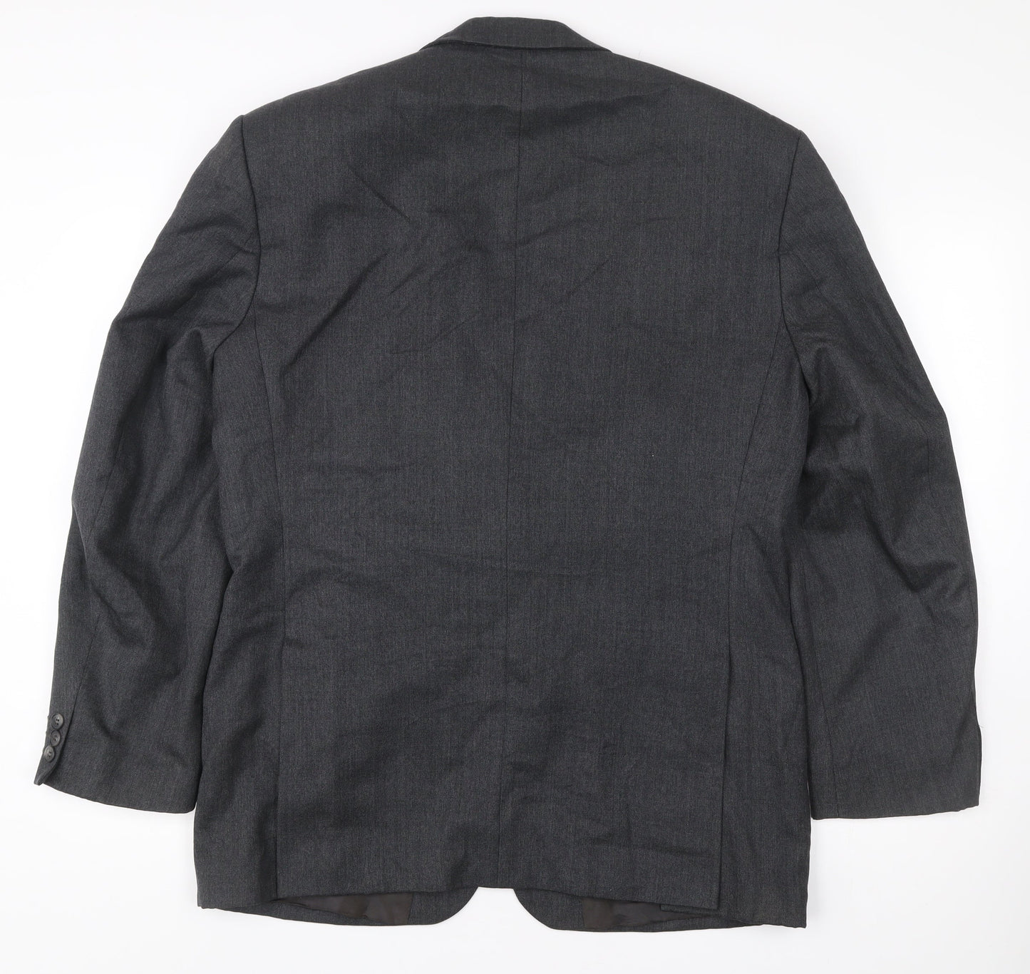 Chatsworth Men’s Grey Wool Blazer Jacket Size 40R Single Breasted