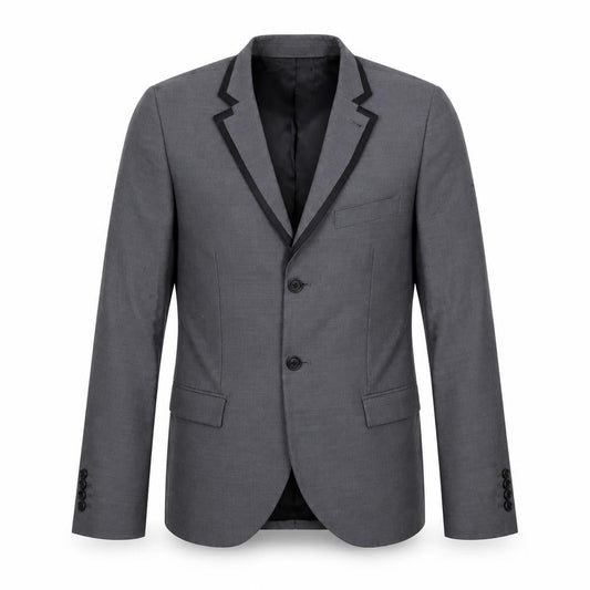 Topman Men's Grey Slim Fit Blazer Jacket Size 36 Chest Formal