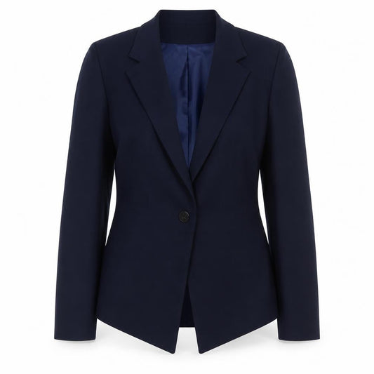 Womens UK Size 10 H&M Regular Blue Suit Jacket