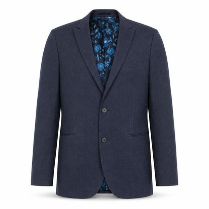 Next Men's Blue 38in Regular Fit Two-Button Blazer Jacket