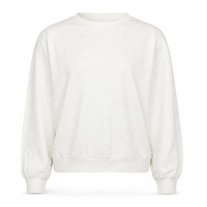 Womens UK Size L Marks and Spencer White Pullover Jumper