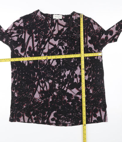 Womens UK Size 12 Thought Purple Tunic Blouse