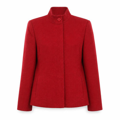 Marks and Spencer Women’s Red Classic Jacket UK 12 Polyester Cotton