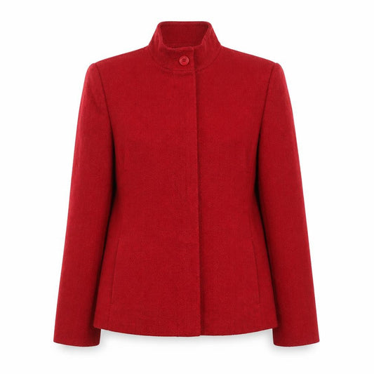 Marks and Spencer Women’s Red Classic Jacket UK 12 Polyester Cotton