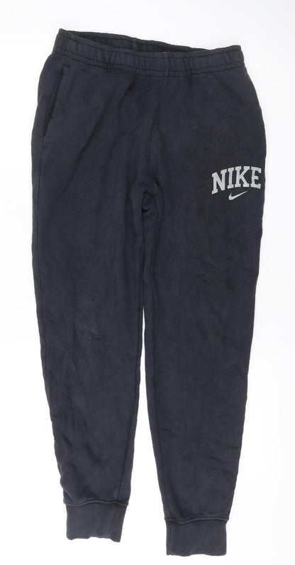Nike Men's Black Jogger Sweatpants Size S Cotton Blend