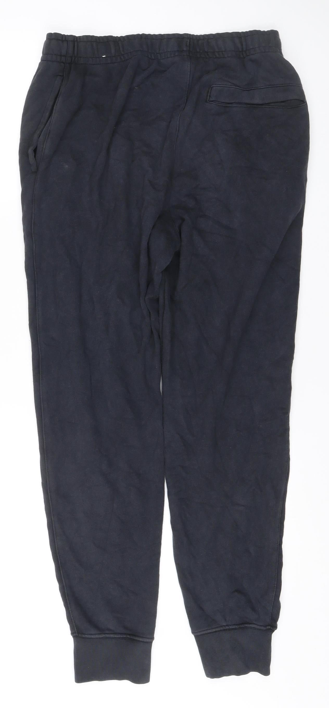 Nike Men's Black Jogger Sweatpants Size S Cotton Blend