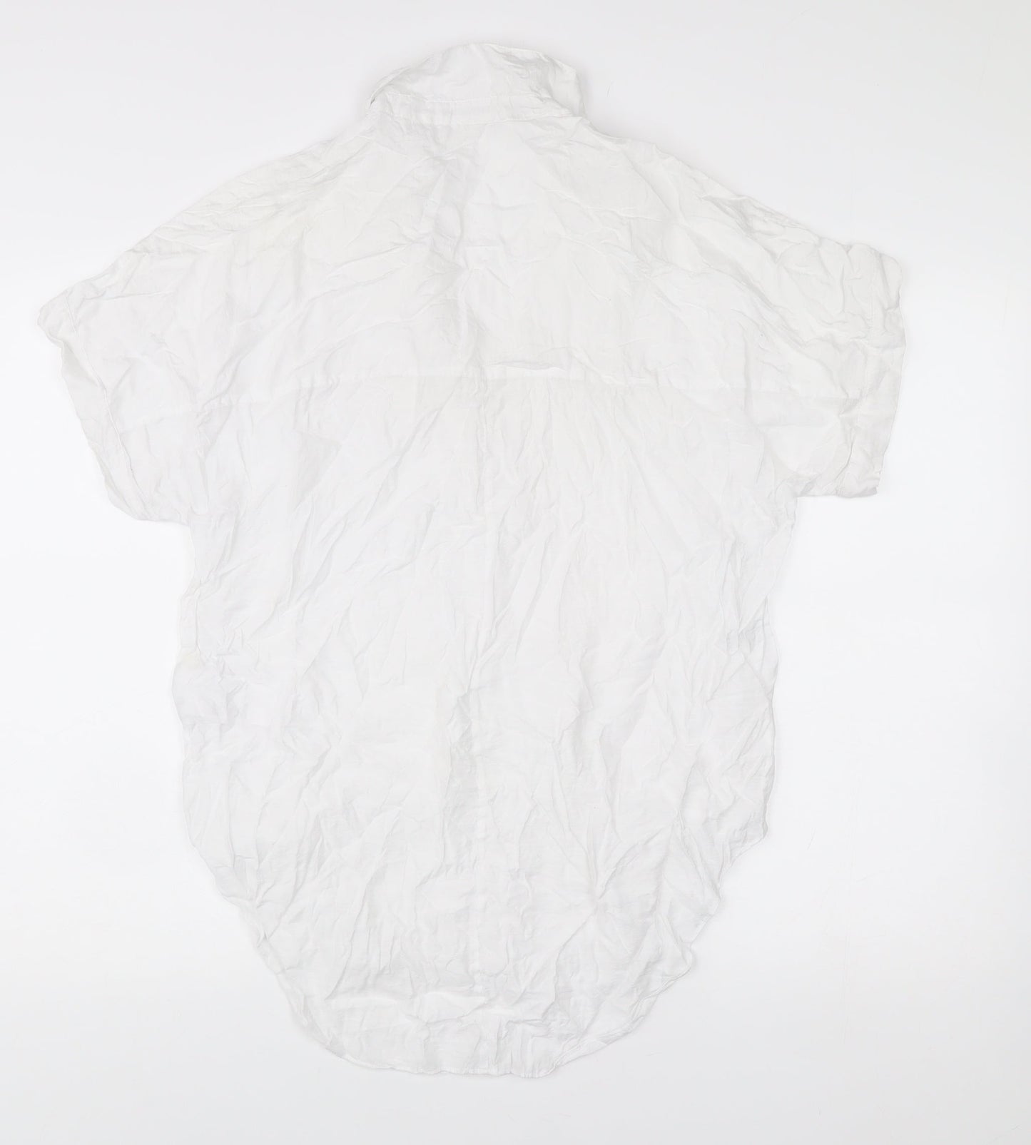 Womens UK Size S Whistles White Classic Button-Up