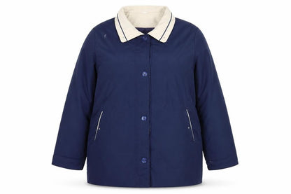 Womens UK Size 20 Gabriella Vicenza Blue Quilted Coat