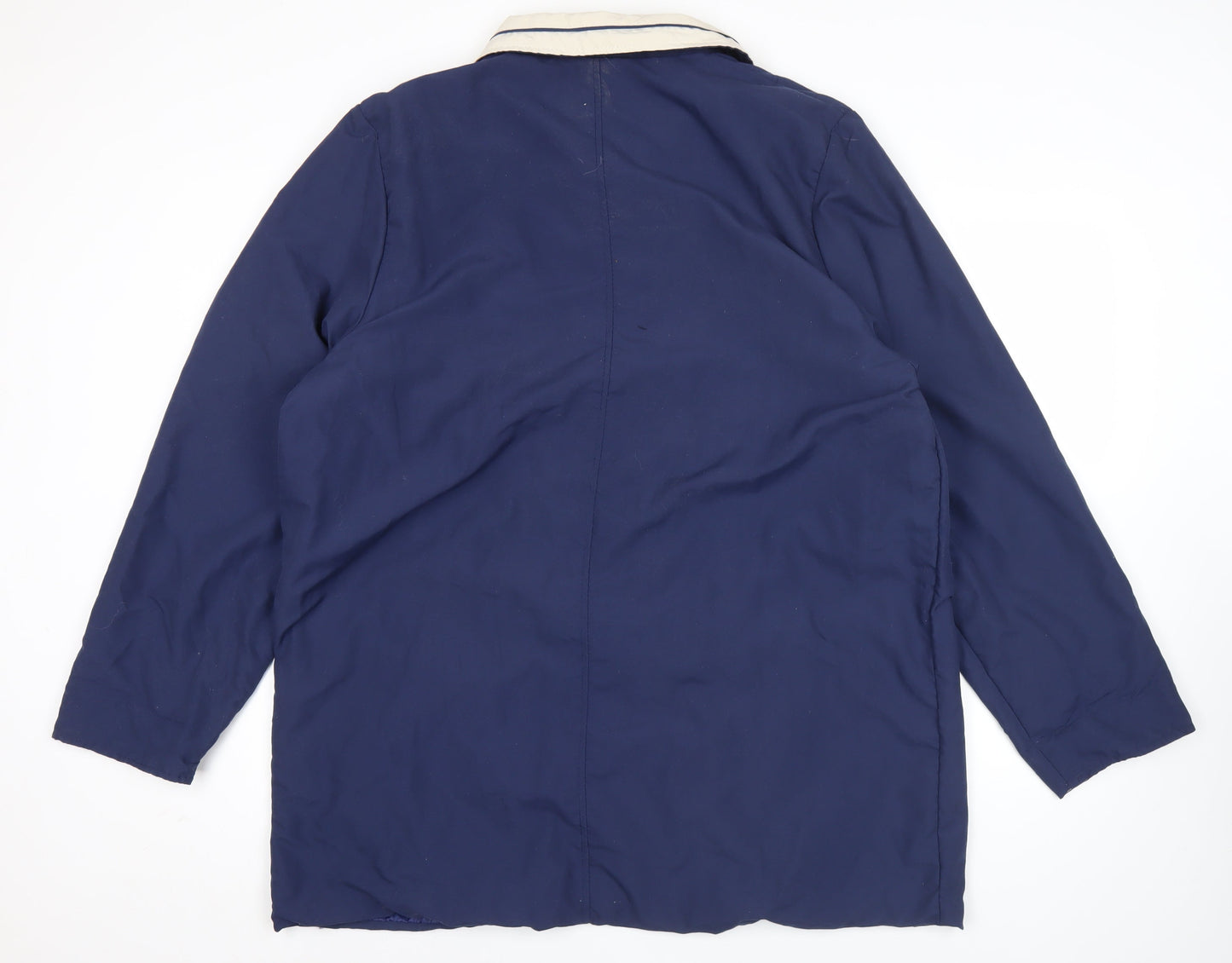 Womens UK Size 20 Gabriella Vicenza Blue Quilted Coat