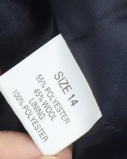 Womens UK Size 14 Hamells Regular Multicoloured Blazer