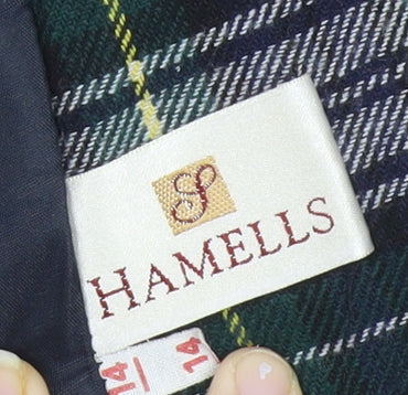 Womens UK Size 14 Hamells Regular Multicoloured Blazer