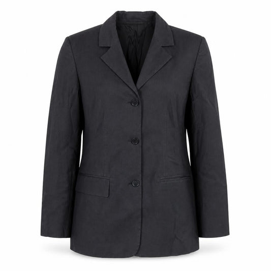 Pennyblack Womens Black UK 14 Classic Single-Breasted Blazer Jacket