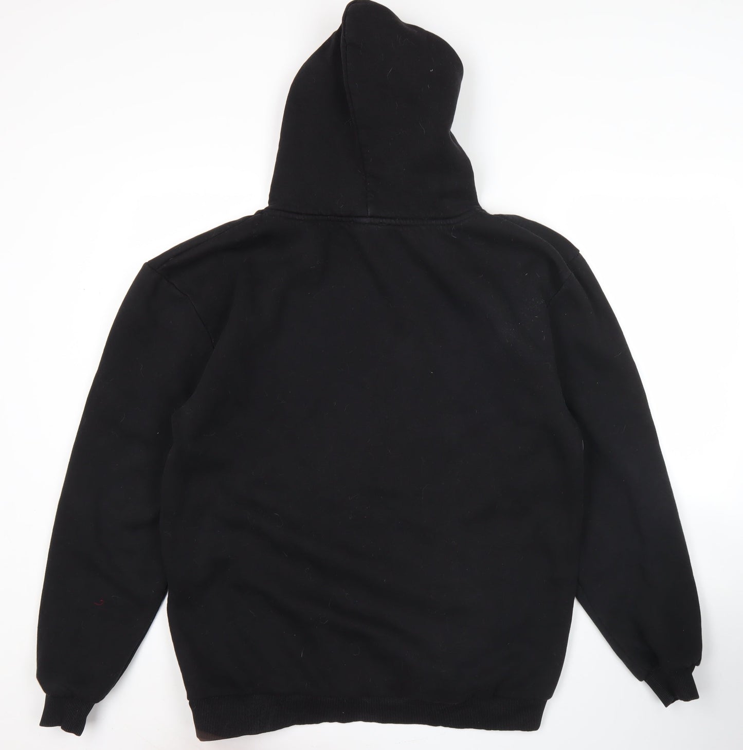 Infinity Mens Black XL Pullover Hoodie Logo Graphic Hooded Sweatshirt