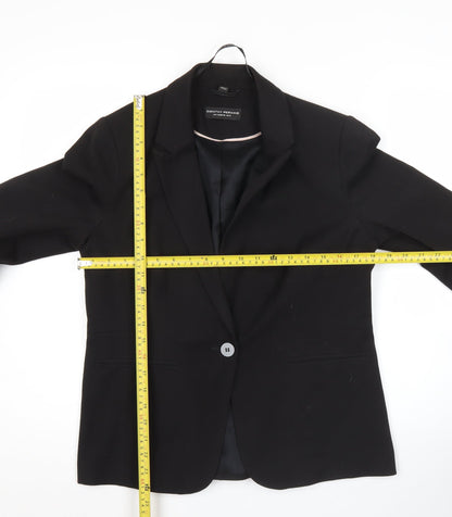 Dorothy Perkins Womens Black Blazer Jacket Size 12 Workwear