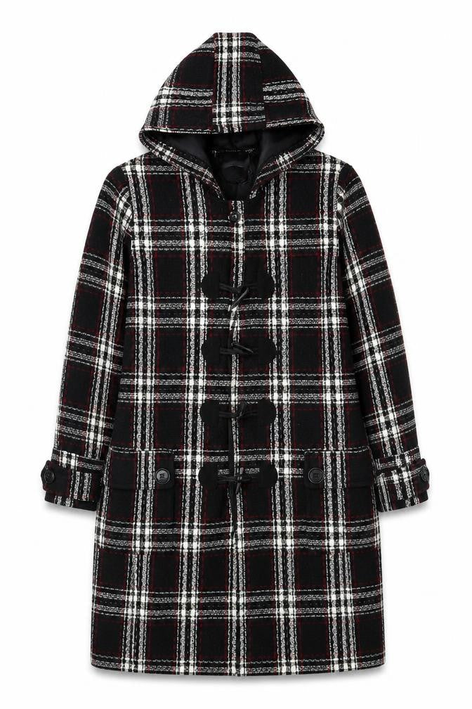 Womens UK Size 14 Simply Be Black Duffle Coat