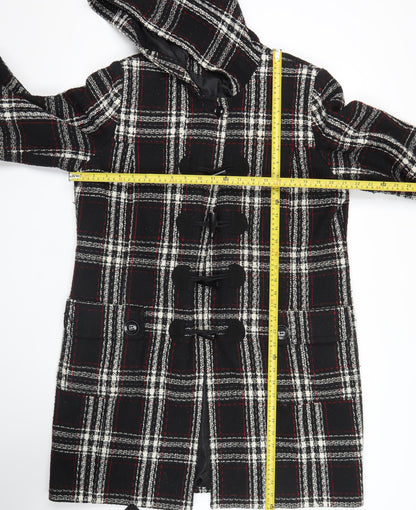 Womens UK Size 14 Simply Be Black Duffle Coat