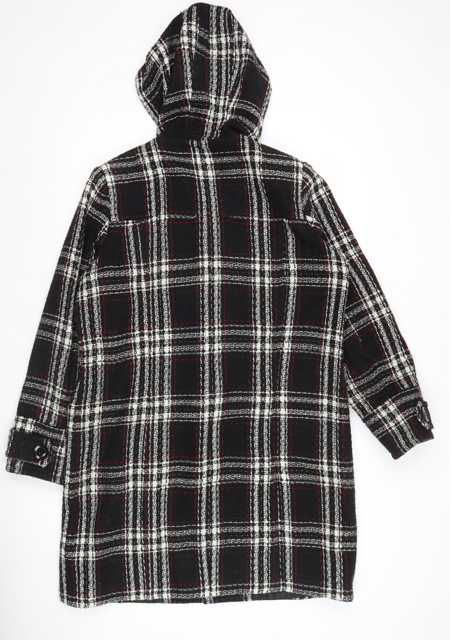 Womens UK Size 14 Simply Be Black Duffle Coat