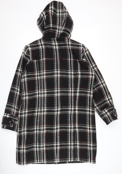 Womens UK Size 14 Simply Be Black Duffle Coat