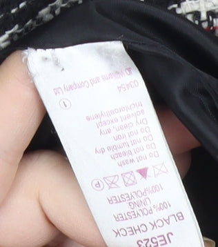 Womens UK Size 14 Simply Be Black Duffle Coat