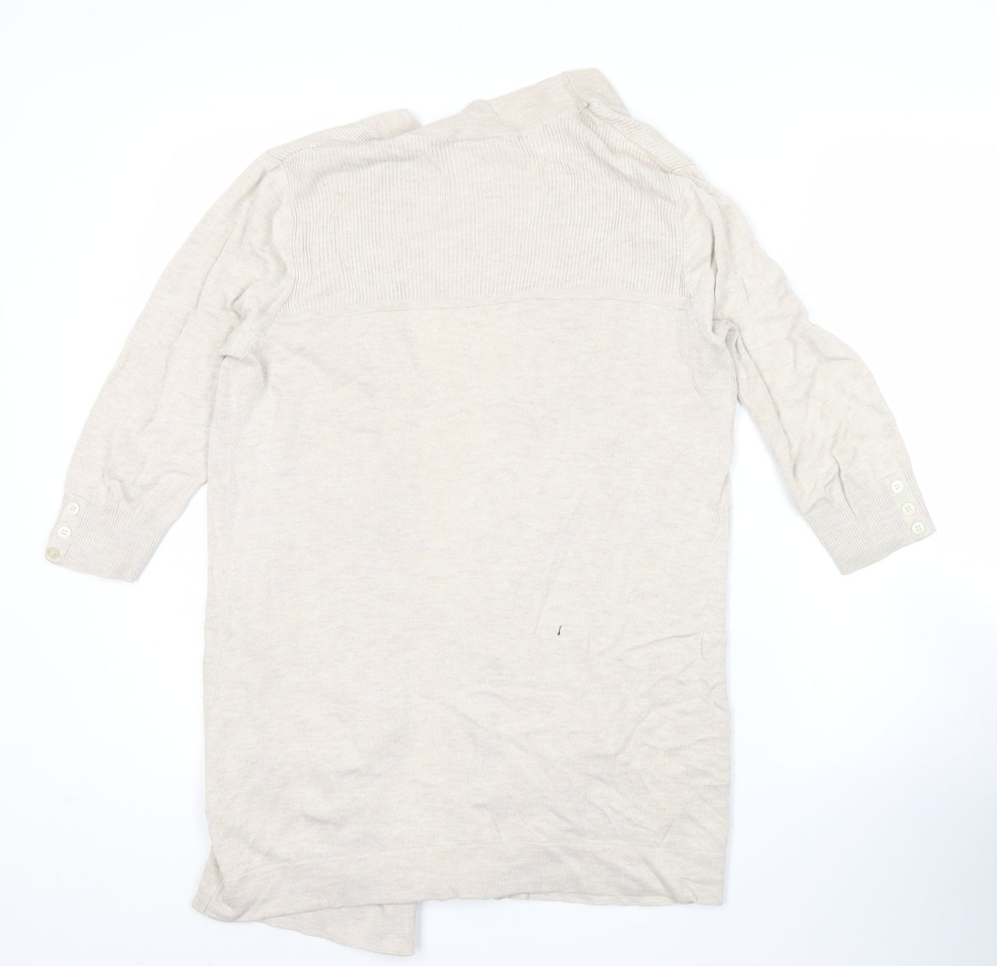 Womens UK Size S Wallis Beige Cardigan Jumper