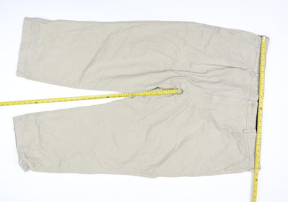 Stone Bay F&F Men’s Beige Chino Trousers 44W 29L Cotton Casual