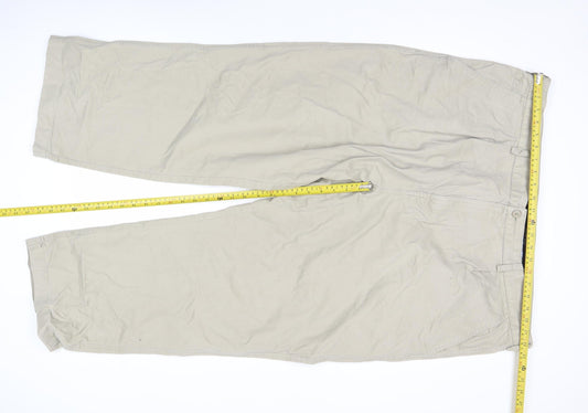 Stone Bay F&F Men’s Beige Chino Trousers 44W 29L Cotton Casual