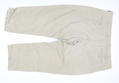 Stone Bay F&F Men’s Beige Chino Trousers 44W 29L Cotton Casual