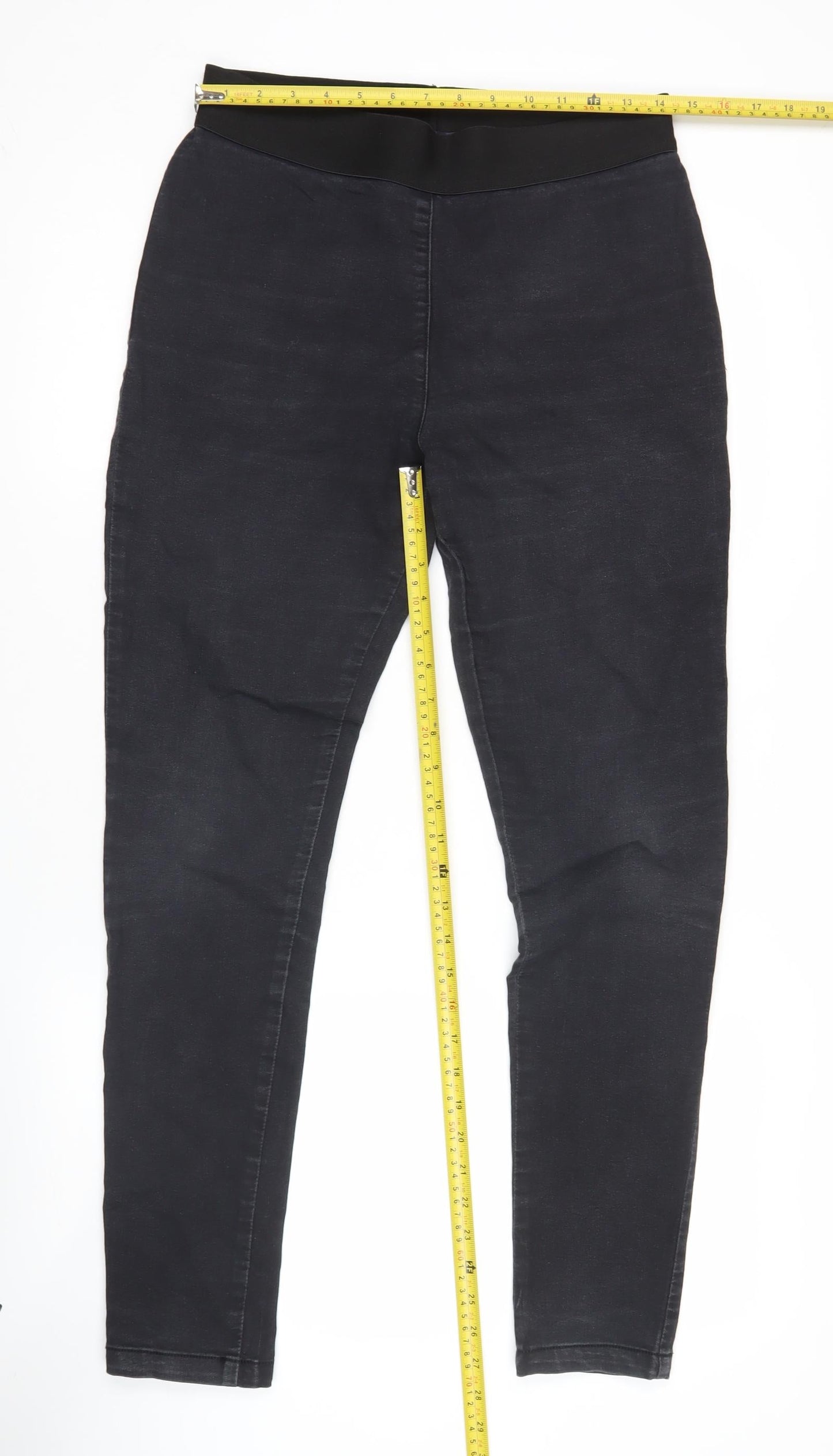 Marks and Spencer Teens Black Skinny Slim Fit Jeans Size 12