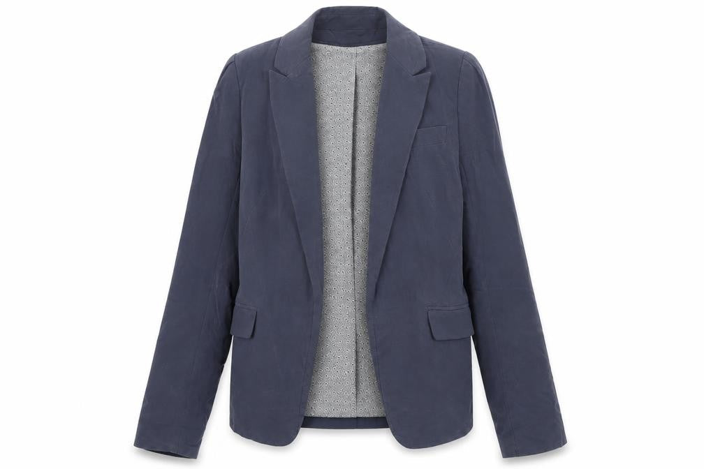 Womens UK Size 4 H&M Regular Blue Blazer