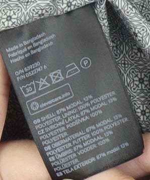 H&M Women’s Blue Blazer Jacket Size 4 Regular Fit Workwear