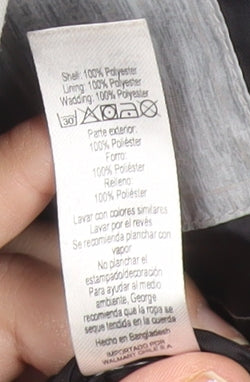 George Mens Grey XL 45-47" Puffer Jacket Lightweight Quilted Coat