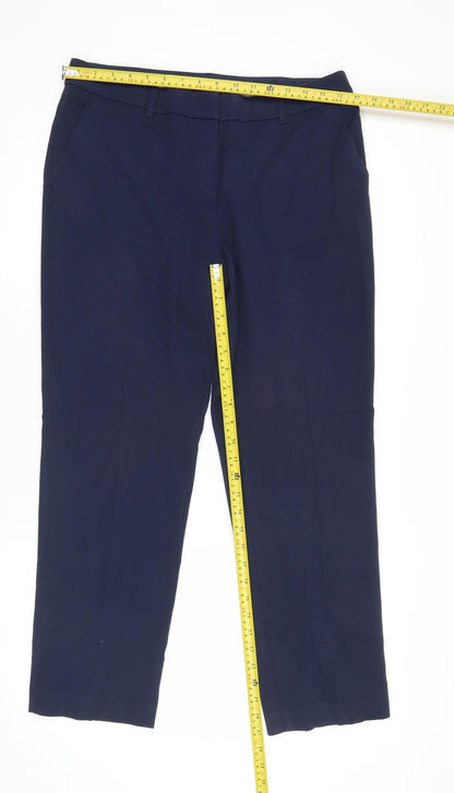 Womens UK Size 12 Marks and Spencer Regular Fit Business Casual Workwear Blue Tr
