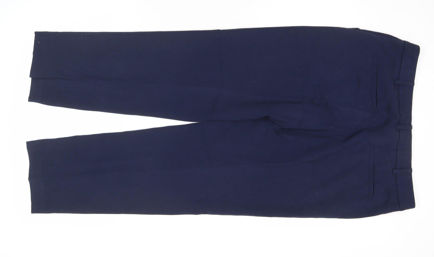 Womens UK Size 12 Marks and Spencer Regular Fit Business Casual Workwear Blue Tr