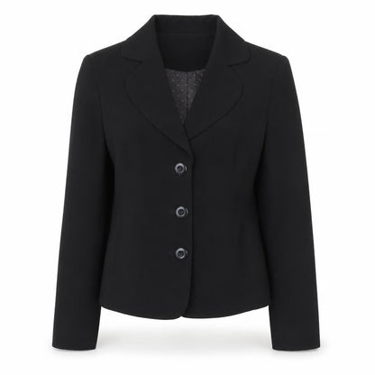 Womens UK Size 10 George Regular Black Suit Jacket