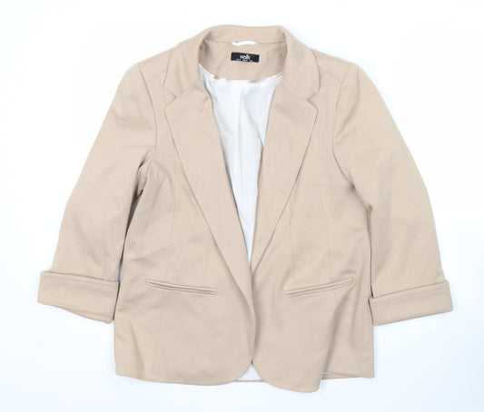 Wallis Women’s Beige Blazer UK 10 Workwear Formal Jacket