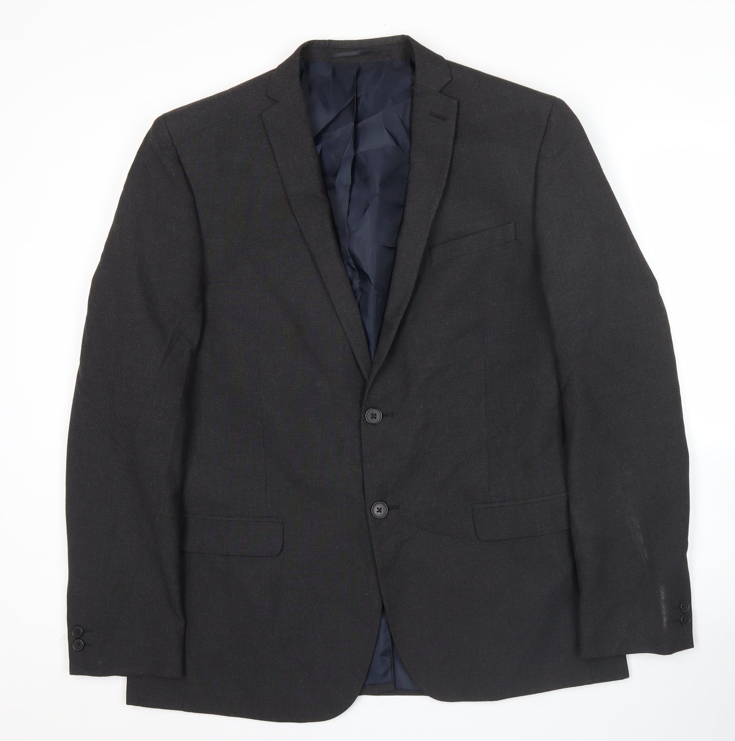Mens UK Size 42 Limehaus Regular Grey Suit Jacket
