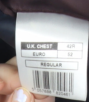 Mens UK Size 42 Limehaus Regular Grey Suit Jacket